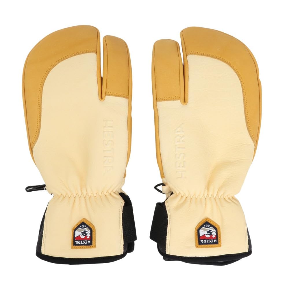 Amazon | HESTRA ヘストラ スノーグローブ 3-FINGER FULL LEATHER