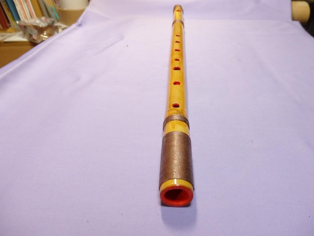 篠笛三本調子 CMR3-55 G管 唄物 ドレミ調 天地糸巻 黒塗