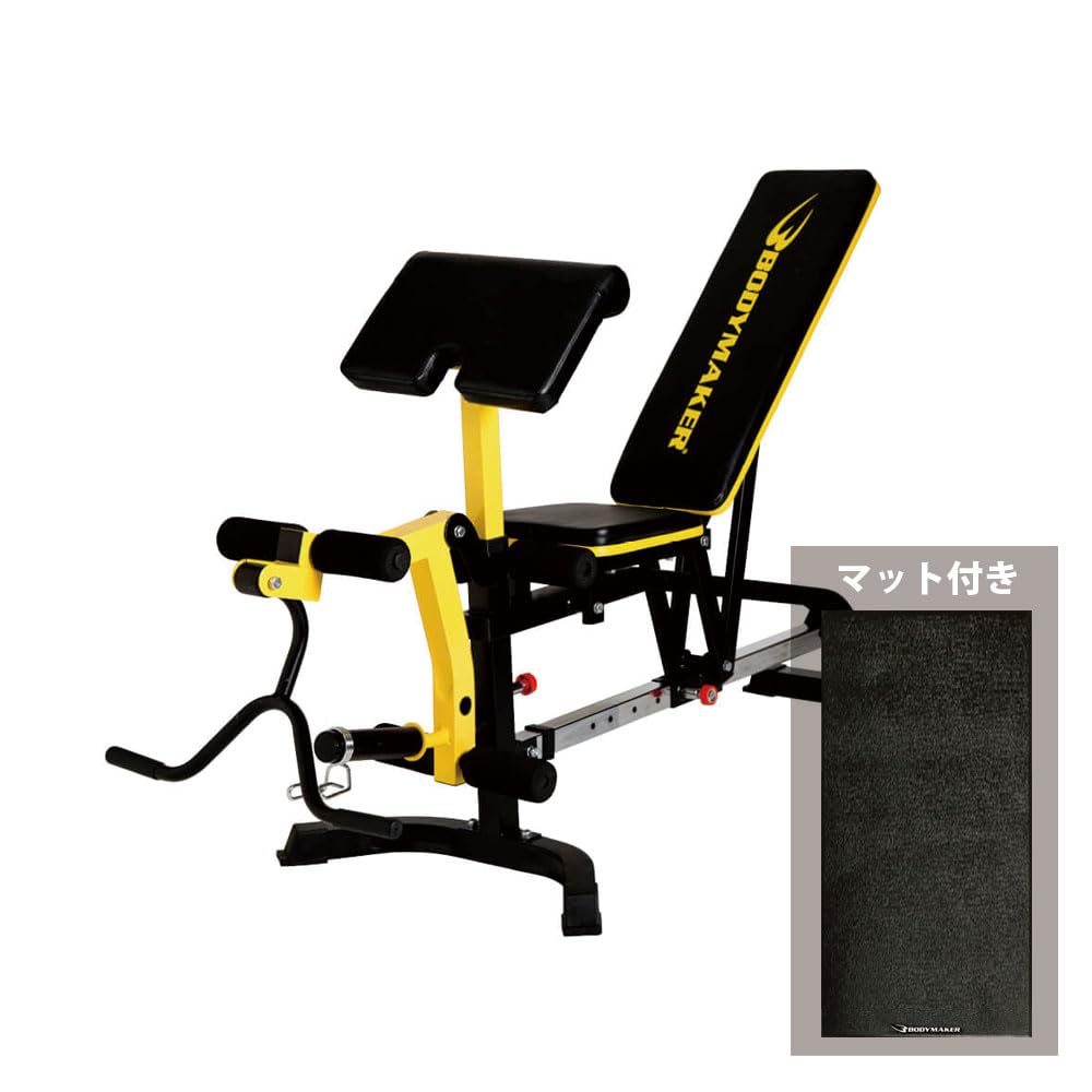 Amazon | BODYMAKER(ボディメーカー) フラットマルチベンチ V ブラック