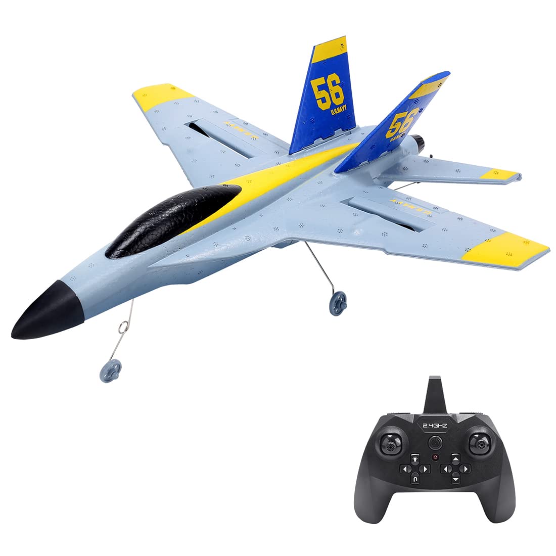 Amazon | DEERC ラジコン 飛行機 グライダー 100g未満 4チャンネル