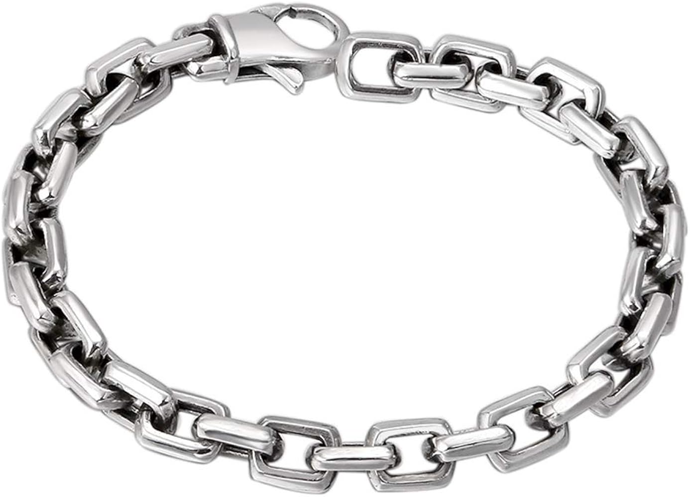 Amazon | ヴィンテージ 925スターリングシルバー 長方形バックルリンク