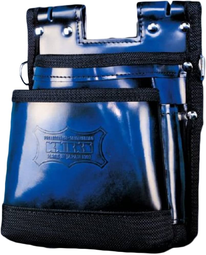 Amazon | KNICKS ニックス 鳶職向仕様2WAYタイプアドバンガラス革2段腰