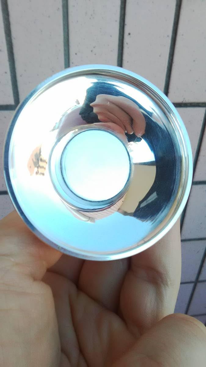 Amazon.co.jp: 銀製 グラス 89.5g シルバー 杯 SILVER カップ 盃 銀器