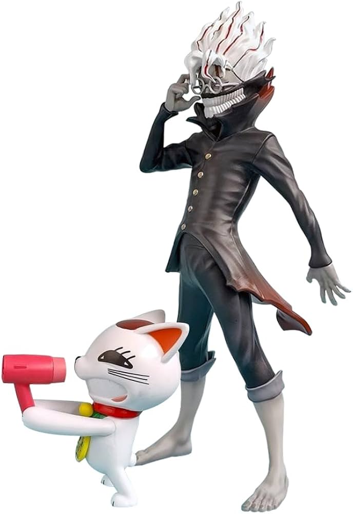 Amazon.com: YLEAFUN Okarun Turbo Granny Figure PVC Statue Takakura