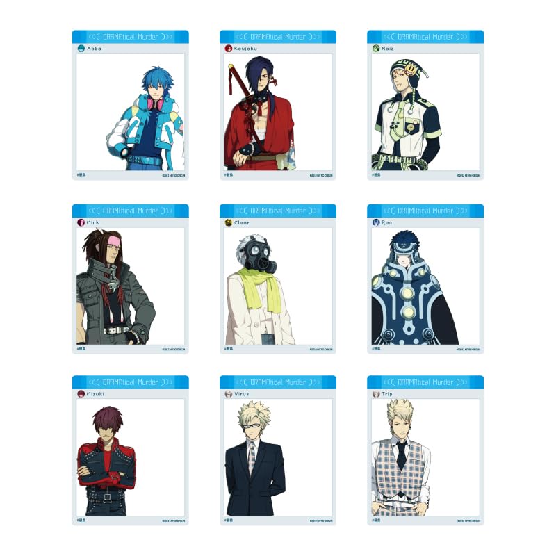 Amazon.com: Dramatical Murder 01 [Official Illustration] Acrylic