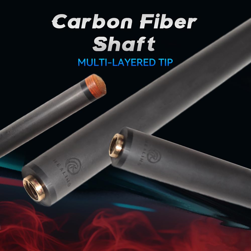 Amazon | ビリヤード キュー OKHEALING 58インチ19-20oz 1/2