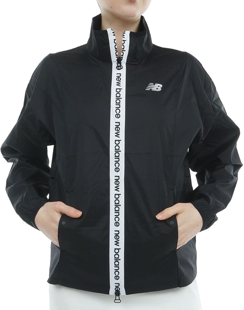 Amazon | [ニューバランス] ゴルフ レディース 撥水 フルジップ