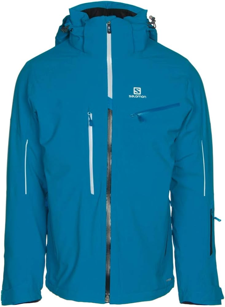 Amazon.com: Salomon ICESPEED JKT M Moroccan Blue/Reflecting