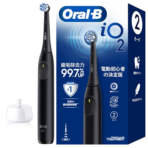 Amazon.co.jp: ブラウン 電動歯ブラシ オーラルB iO2S (電動初心者の