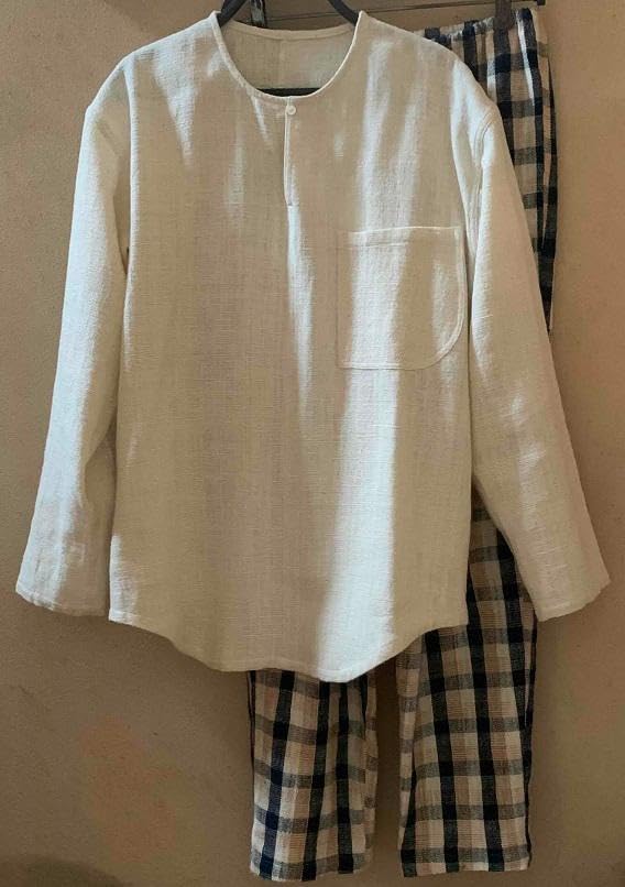 Amazon.co.jp: usaato うさとの服 パジャマ 藍染め パンツ シャツ