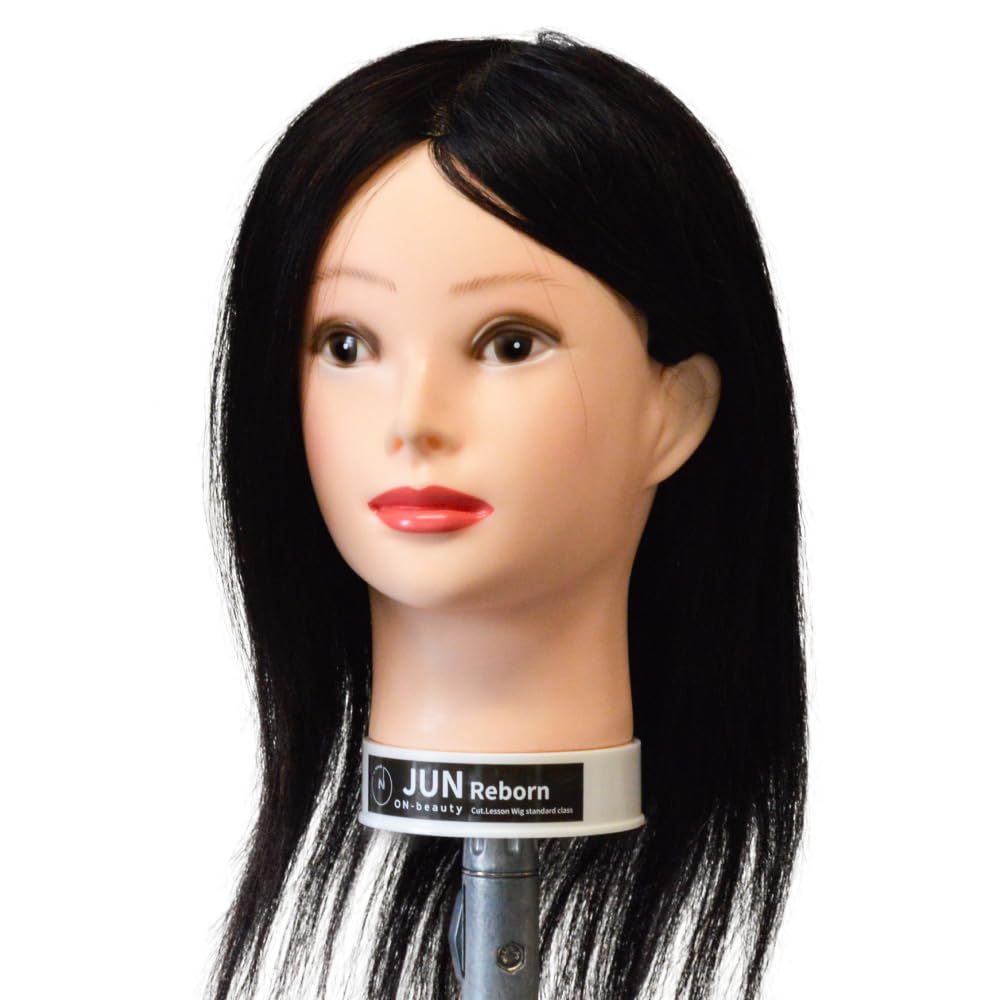Amazon.co.jp: ON beauty JUN Reborn レッスンウィッグ 練習用 人毛100