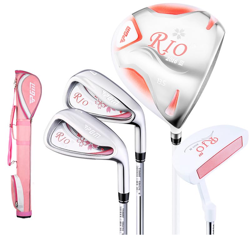 Amazon.co.jp: レディース ゴルフクラブセット 4本組 バッグ付き