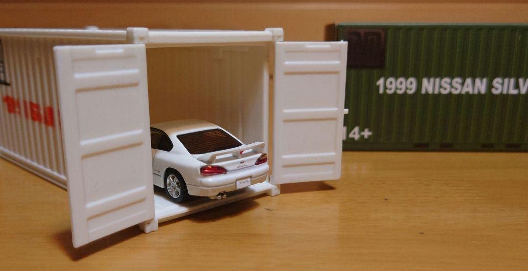 Amazon.co.jp: DIECAST MASTERS 日産シルビアS15ホワイト1/64 ミニカー