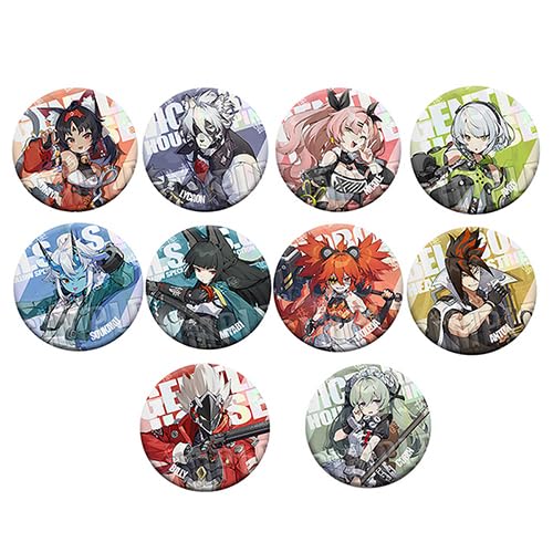 Amazon | ゼンゼロ 缶バッジ ゼンレスゾーンゼロ セット アンビー ニコ