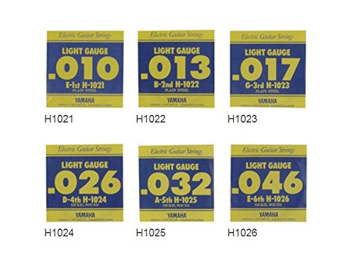 Amazon.co.jp: ヤマハ YAMAHA ライトゲージ エレキギター用セット弦