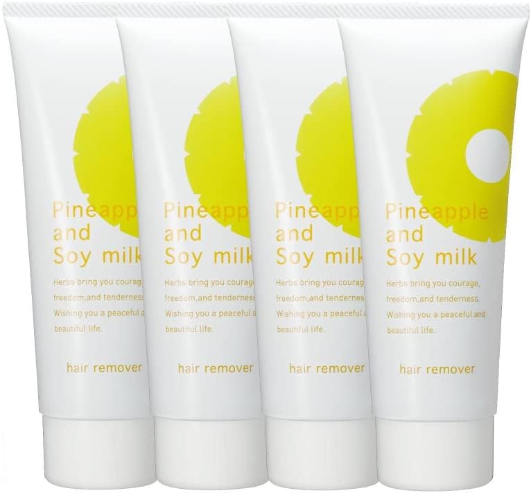 Amazon.co.jp: 医薬部外品 鈴木ハーブ研究所 パイナップル豆乳 除毛