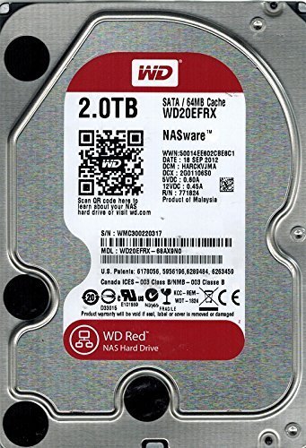 Amazon | Western Digital WD20EFRX-68AX9N0 2TB NAS DCM: HARCKVJMA