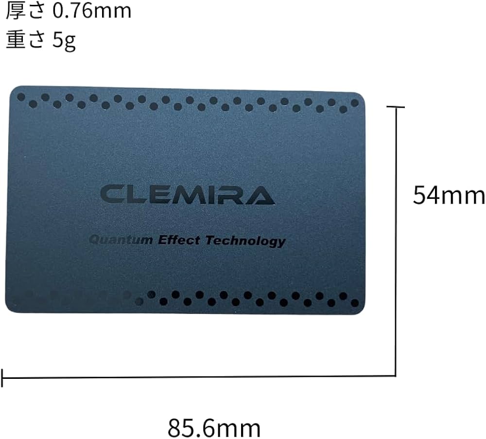 Amazon.co.jp: 【正規取扱店】CLEMIRA black card(クルミラブラック