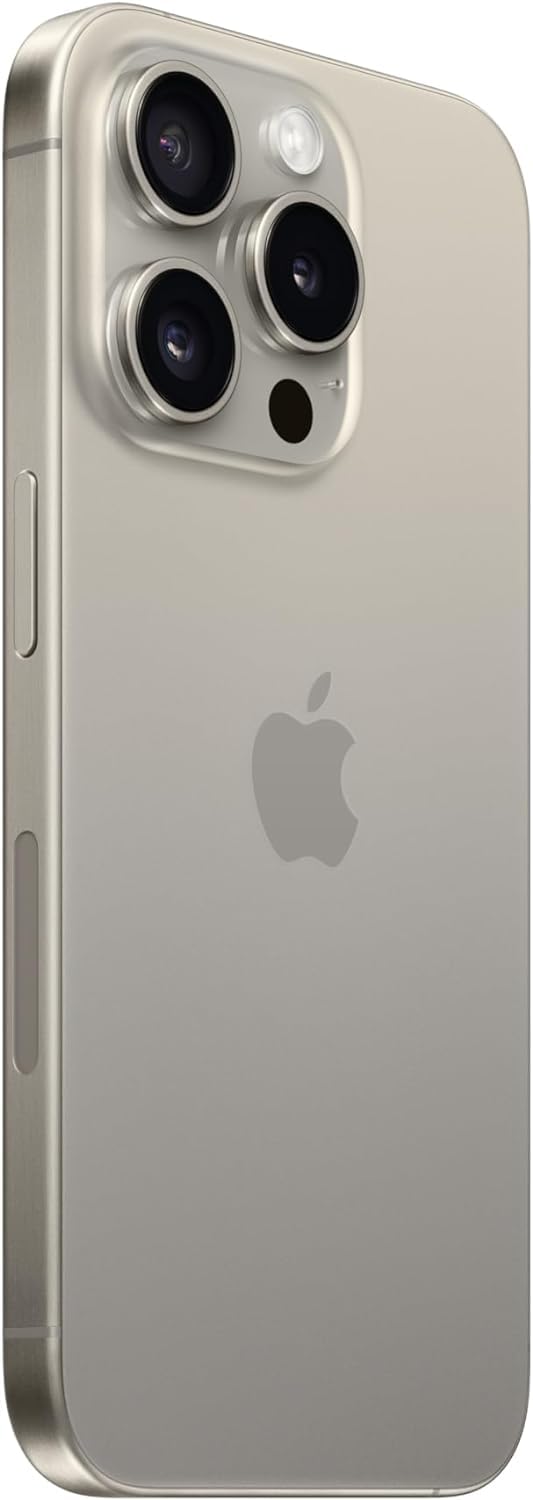 Amazon.com: Apple iPhone 15 Pro, 128GB, Natural Titanium - GSM