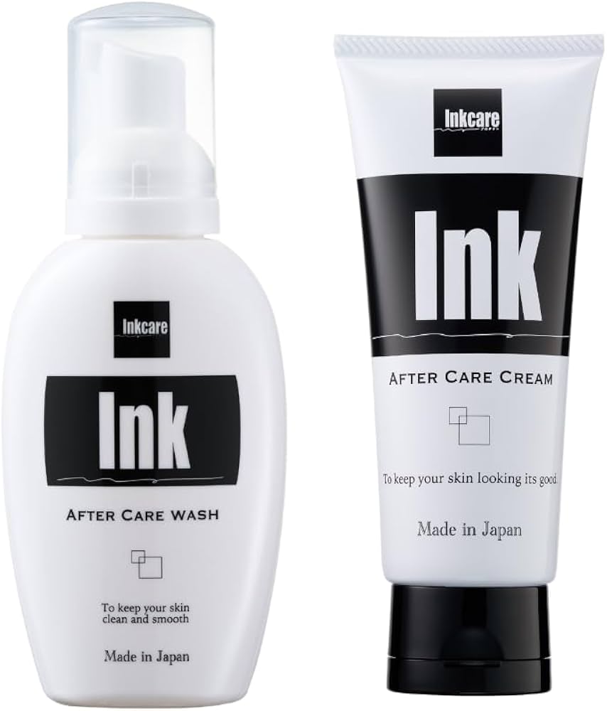 Amazon | 【タトゥーケアはコレで決まり】Ink 2STEPセット｜クリーム