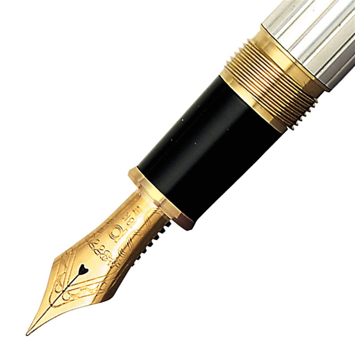 Amazon | PLATINUM プラチナ万年筆 銀無垢 中字 PTS-50000#9-3