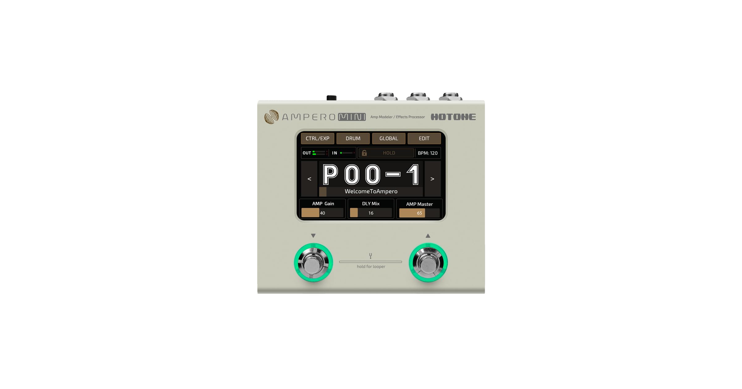 Amazon.co.jp: HOTONE マルチエフェクター AMPERO Mini (通常版