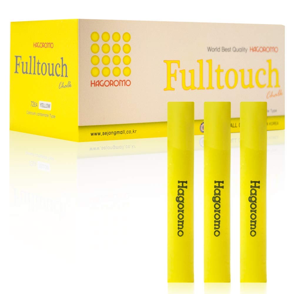 Amazon | [羽衣]HAGOROMO フルタッチチョーク黄色72本入 (Fulltouch