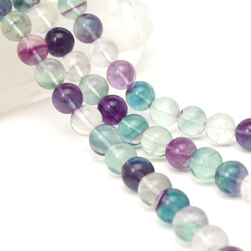 Amazon.co.jp: レインボーフローライト 12mm 丸玉 蛍石 ビーズ 天然石