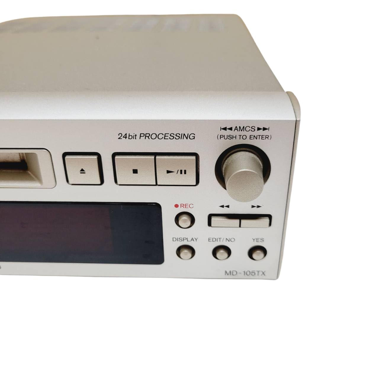 オンキョー ONKYO MDデッキ MD-105X 稼働品・綺麗・MDLP非対応 ONKYO