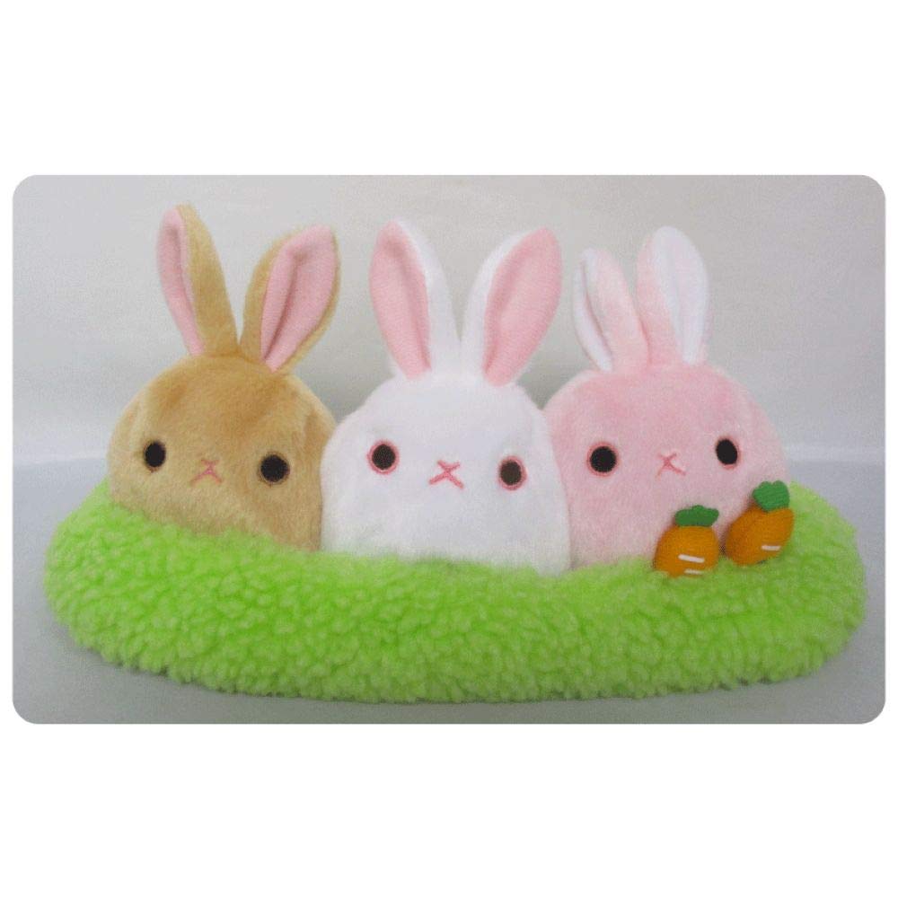 Amazon.co.jp: 三英貿易 オリジナル ぬいぐるみ らびだんご 草原 W24.5