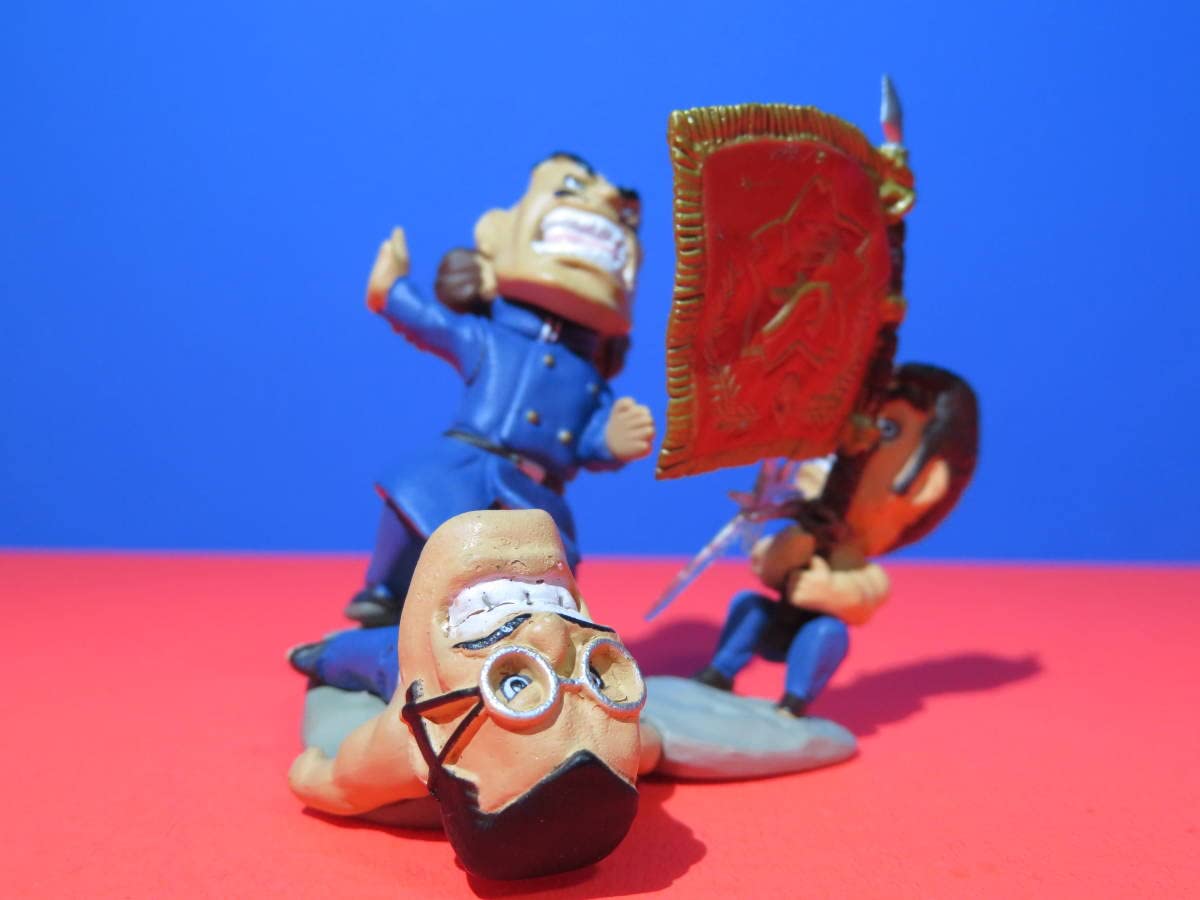 Amazon | 魁！男塾：フィギュアコレクション/松尾鯛雄＆田沢一平＆極小