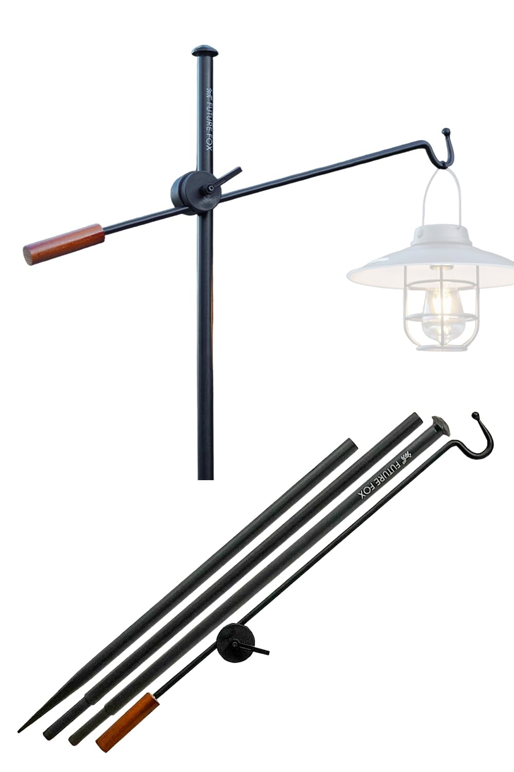 Amazon.co.jp: FUTUREFOX ランタンスタンド ランタンハンガー 打ち込み