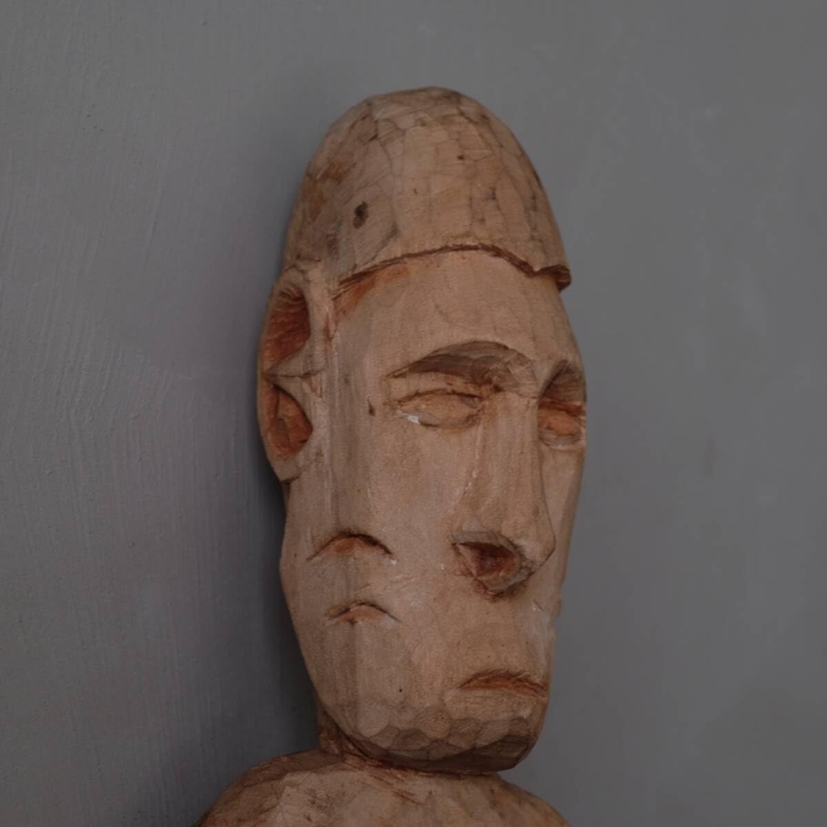 Amazon.co.jp: 02961インドネシアパプア州アスマット族木彫盾C