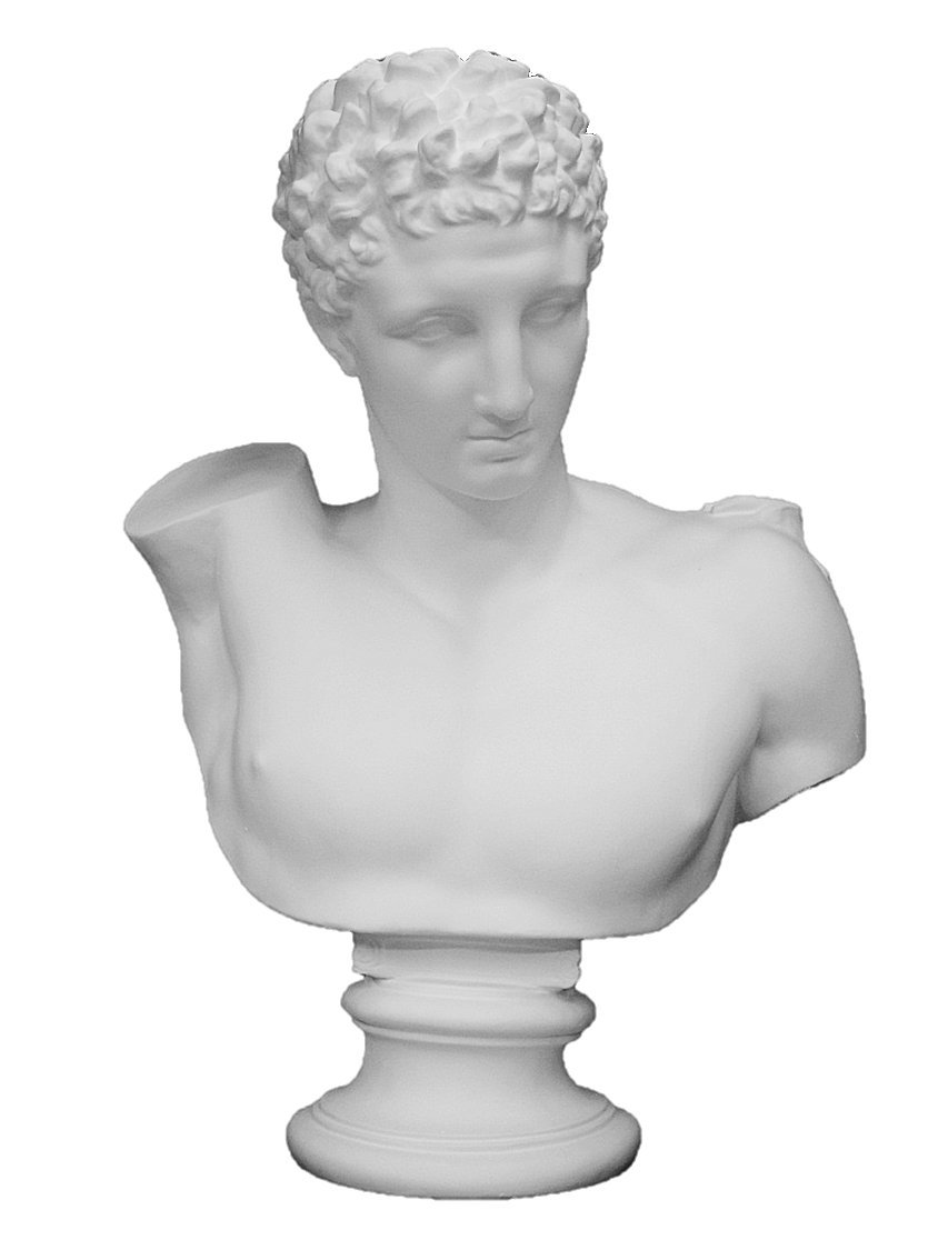 Amazon.co.jp: 石膏像 K－105 ヘルメス胸像 H．82cm : Home