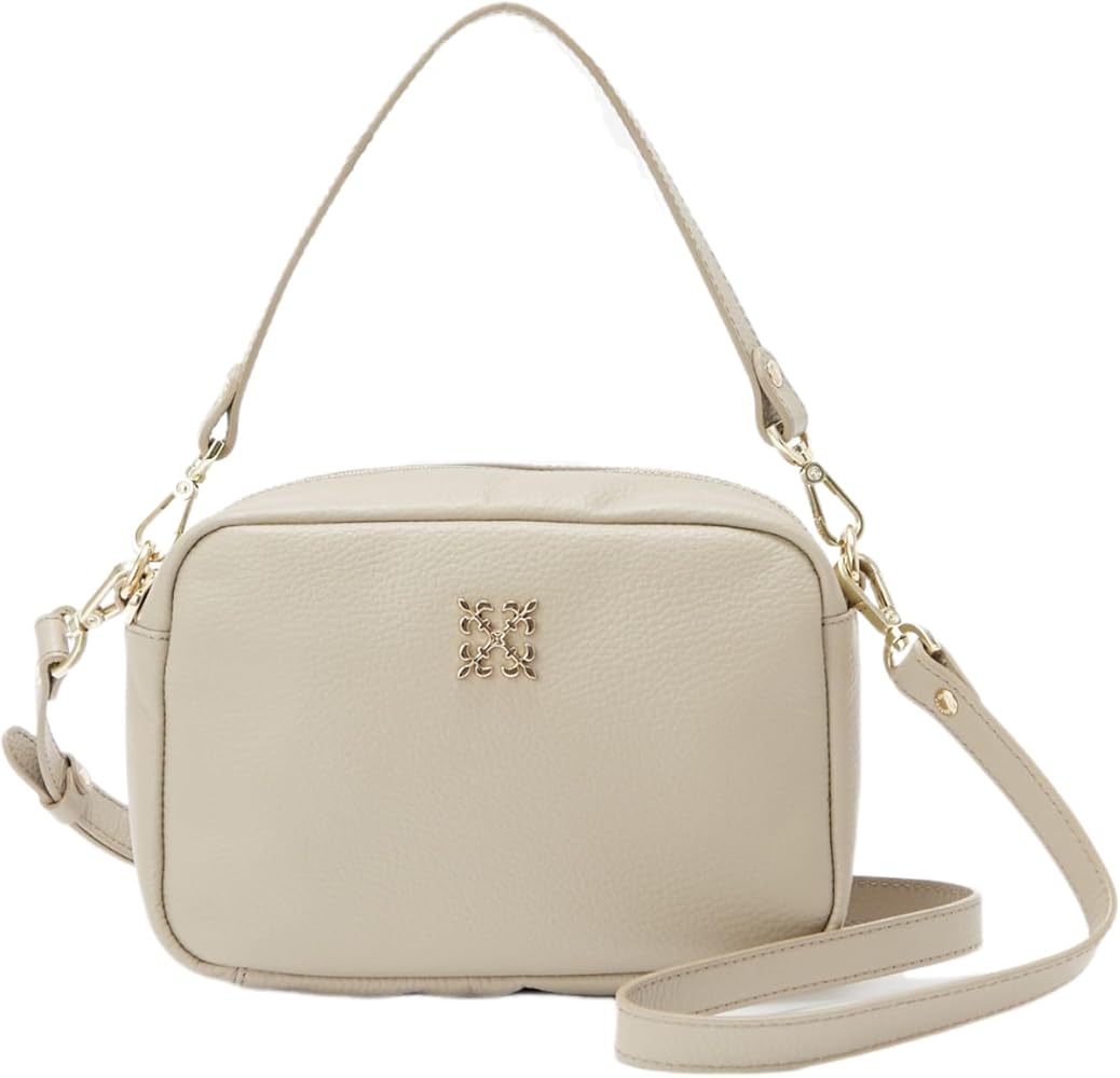 Amazon | [ラシット] モノグラムプレート レザー2wayショルダーバッグ