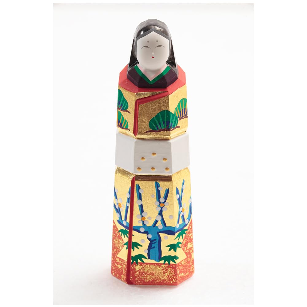 Amazon.co.jp: 久月official 雛人形 神泉作 奈良一刀彫 4号立雛 3H-I4