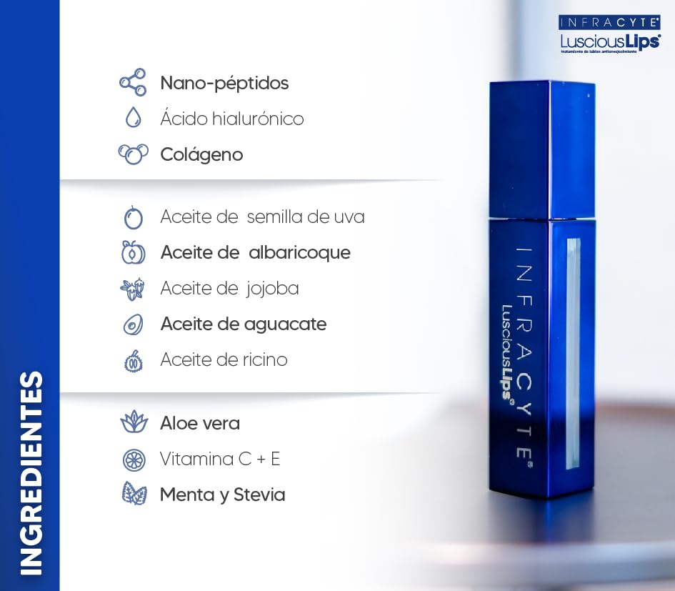 Amazon.com : Infracyte LusciousLips Lip Gloss Lipstick Yummy