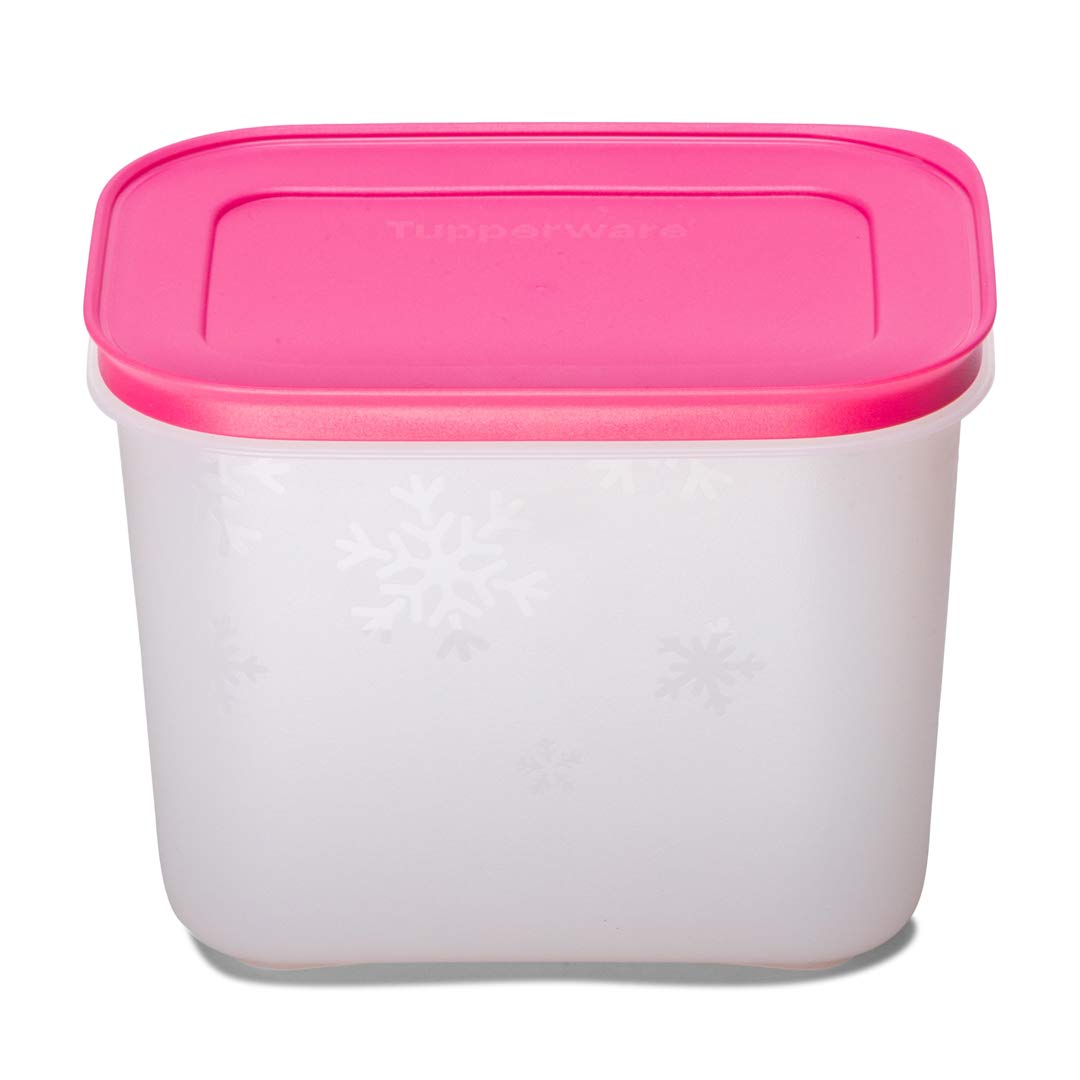 Amazon.com: Tupperware Plastic Freezer Mates Gen II 1.1L 1pc (Pink