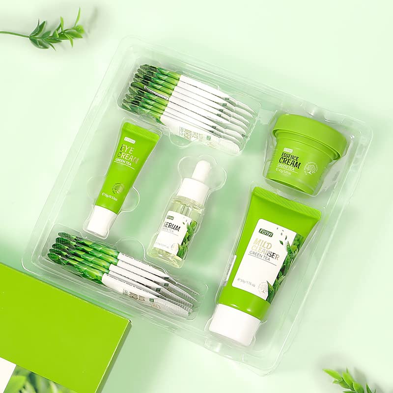 Amazon.com: Green Tea Skincare Set, 19-In-1 Skincare Gift Set