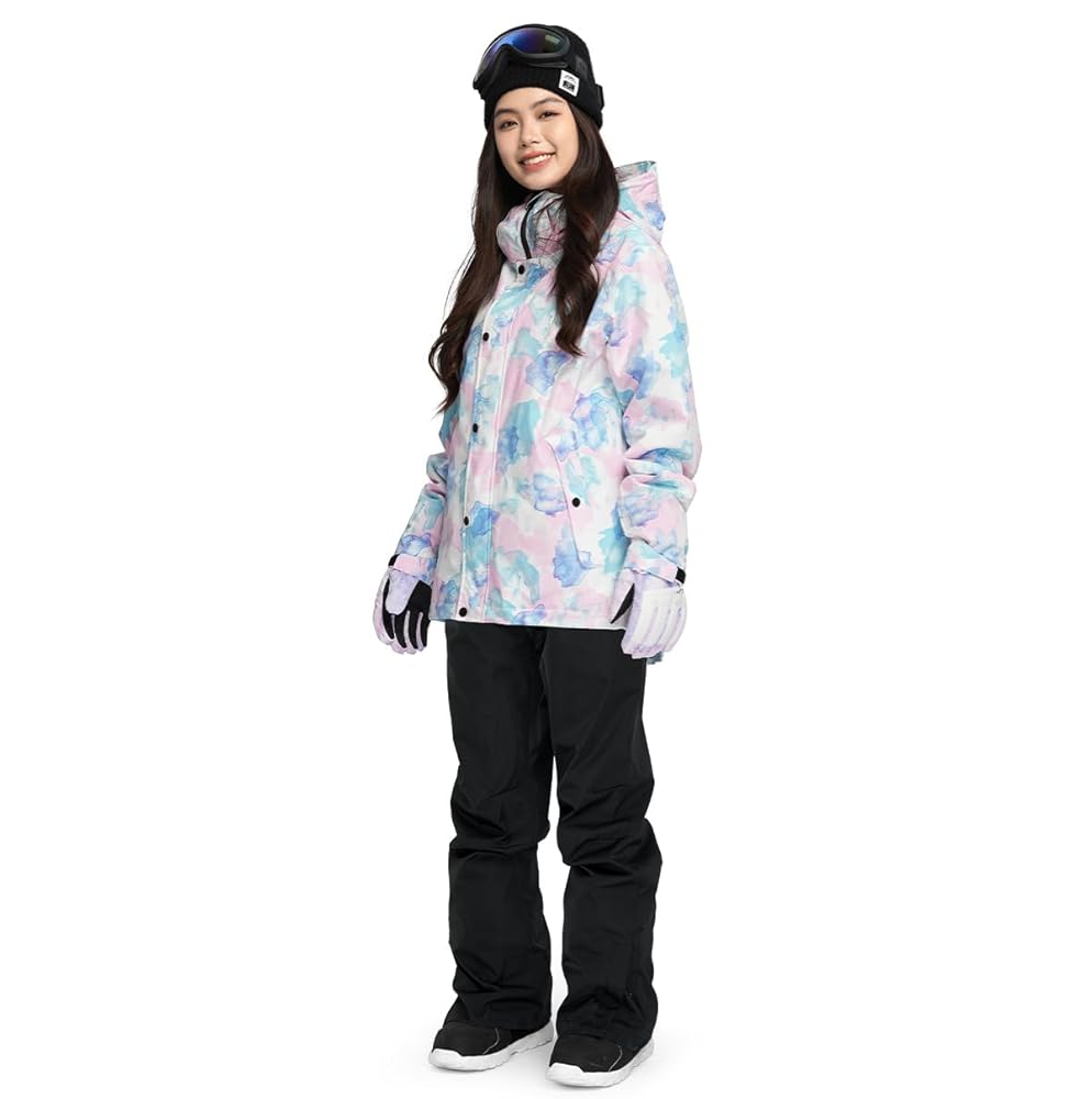 FOURNINESXMISTYCYCDレディースSMスノボウェアスキーウェア