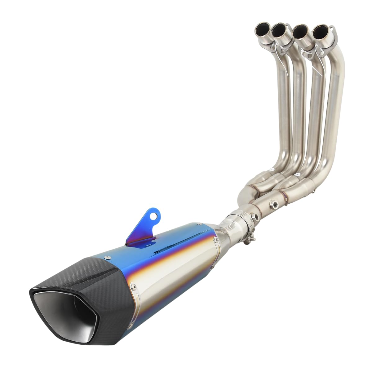 Amazon | FIRECARP オートバイ エキゾーストパイプ 中間パイプ ZX-4R