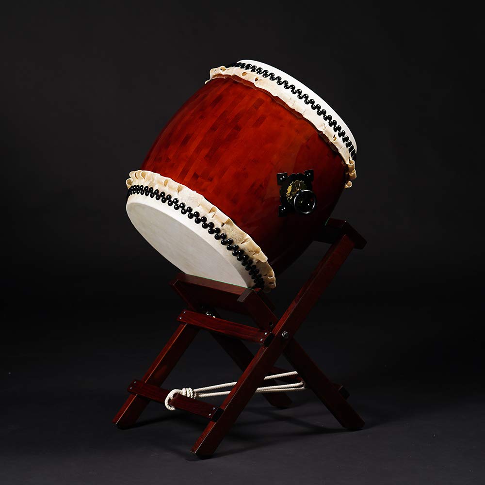 はらっちページ。 黒い大太鼓 スタンド付き はらっちページ。 黒い大