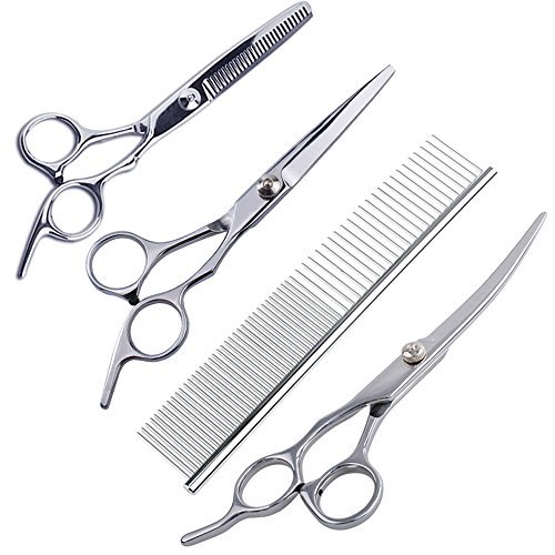Amazon | Gliston トリミングシザー トリミングハサミ ペットハサミ