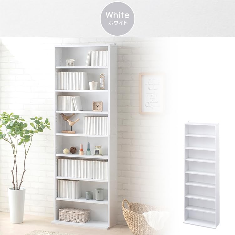 Amazon｜本棚 ほんだな 幅60cm 60センチ 高さ180cm 180センチ 漫画 本