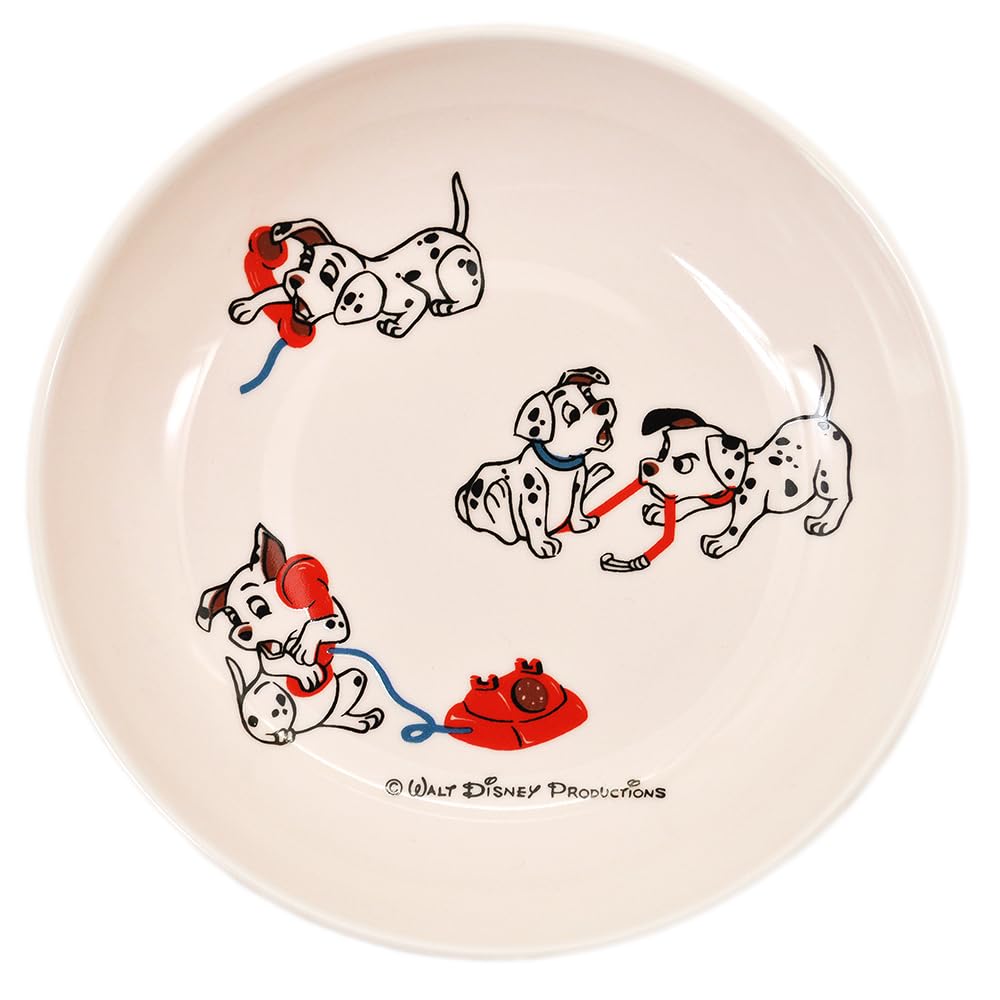 Amazon｜ディズニー 「 101匹わんちゃん 」 皿 プレート 約17cm 電子