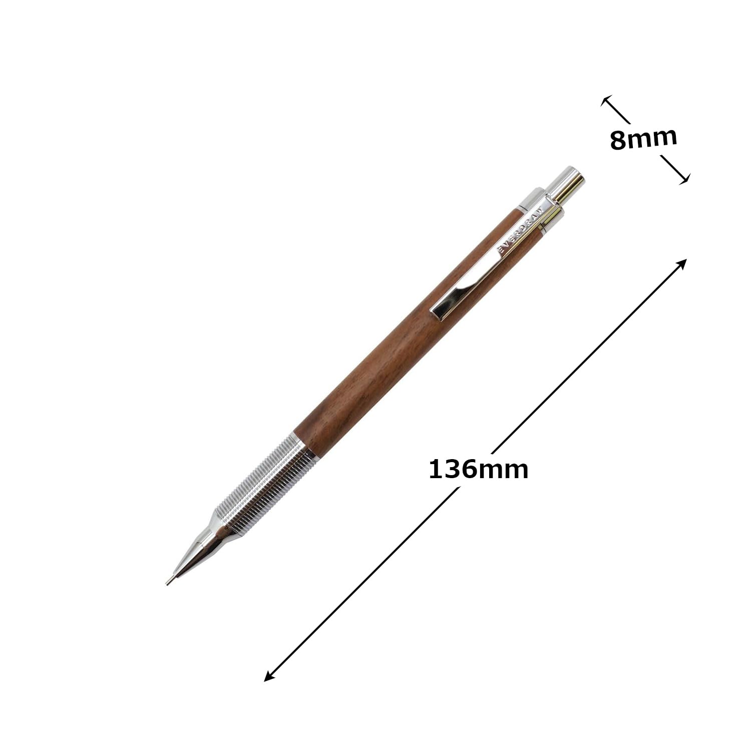 Amazon.co.jp: ラダイト シャープペンシル EverDraw Wood 0.5