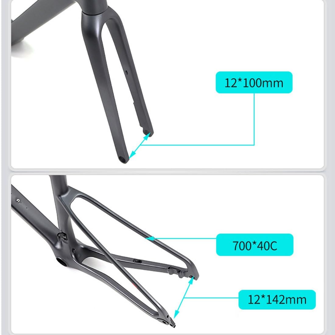 Amazon.co.jp: グラベル ロードバイク フレームセット カーボン 700C