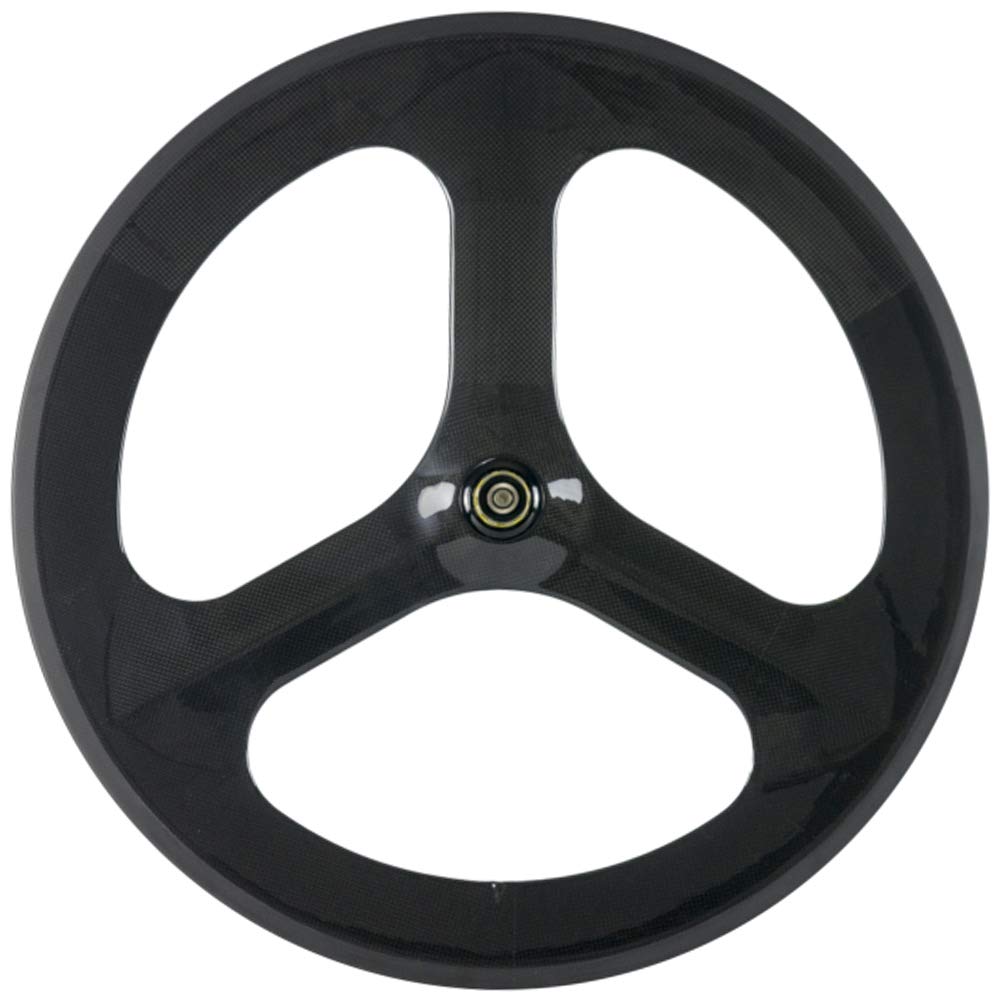 マサ 700c 3スポークカーボンホイール70mm マサ 700c 3スポーク