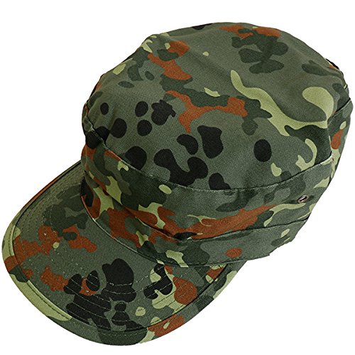 Amazon | SHENKEL ミリタリーキャップ パトロールキャップ ドイツ迷彩
