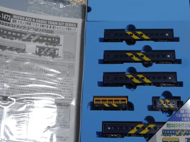 くるくる駒ヶ岳遊・遊トレイン セットばらし5両 Nゲージ くるくる